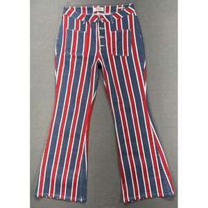 Wrangler Striped Red and Blue Women's  Wrangler Jeans